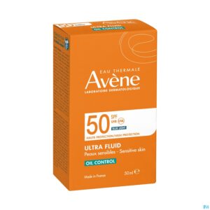 Packshot Avene Zon Spf50 Ultra Fluid Oil Control 50ml