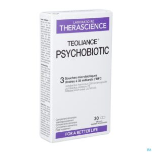 Packshot Psychobiotic Teoliance Caps 30 Phy599
