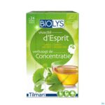Packshot Biolys Ginkgo Groene Thee Sach 24