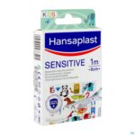 Packshot Hansaplast Pleisters Kids Sensitive 1mx6cm