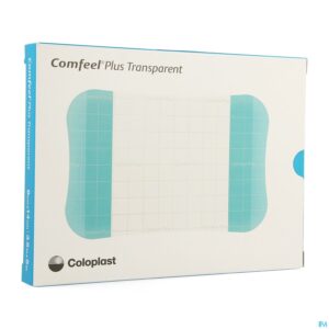 Packshot Comfeel Plus Platen Transp 9x14cm 10 33536
