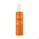 Packshot Avene Zon Spf30 Spray 200ml