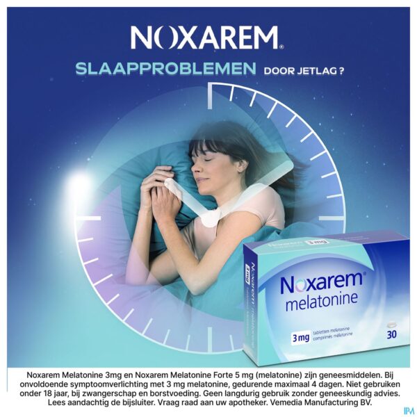 Lifestyle_image Noxarem Melatonine 3mg Comp 30