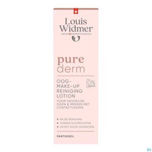 Packshot Widmer Purederm Oogmake-up Reiniging Lotion Zonder Parfum 100ml