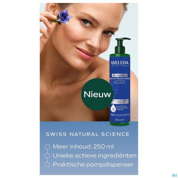 Lifestyle_image Weleda Revital. Serum Bodylotion Blauw Gent. 250ml