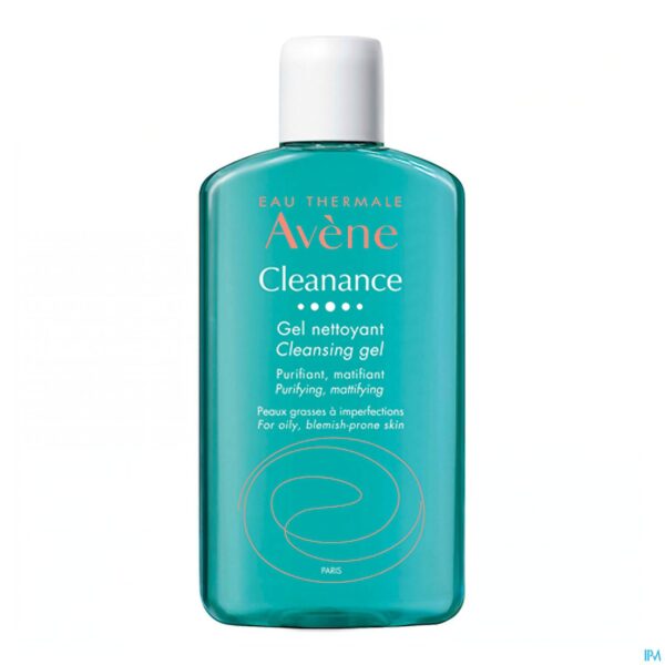 Packshot Avene Cleanance Reinigende Gel Tube 200ml
