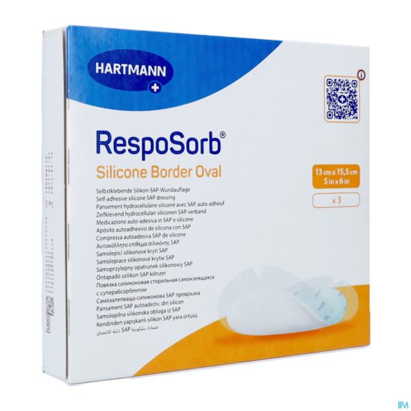 Packshot Resposorb Silicone Border Oval 13x15,5 3 4130190