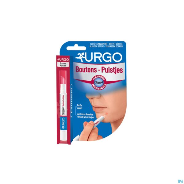 Packshot Urgo Puistjes Stylo Filmogel 2ml Packshot Urgo Puistjes Stylo Filmogel 2ml