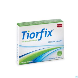 Packshot Tiorfix 100mg Volwassenen Harde Caps 20