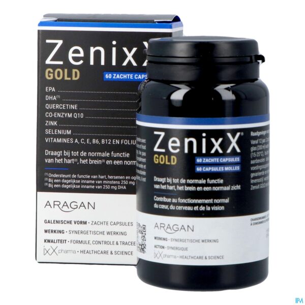 Productshot Zenixx Gold Caps 60x890mg Nf