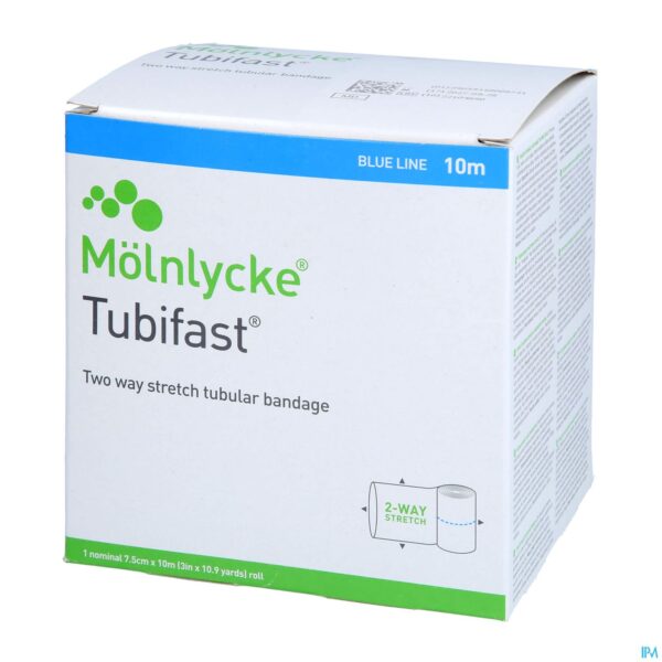 Packshot Tubifast Blauw 7,50cmx10m 1 2438