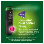 Lifestyle_image Nicorette Fruit&mint 1mg Mondspray Suikervr. 2x150