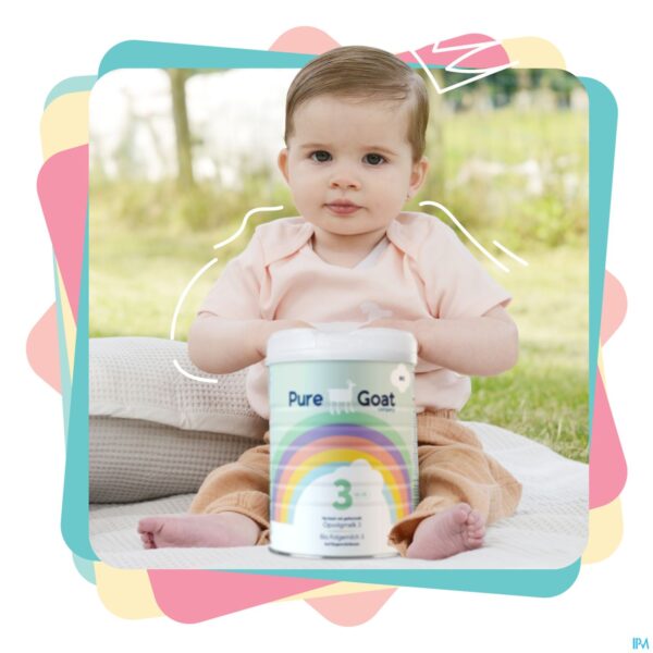 Lifestyle_image Pure Goat Opvolgmelk 3 Pdr 800g