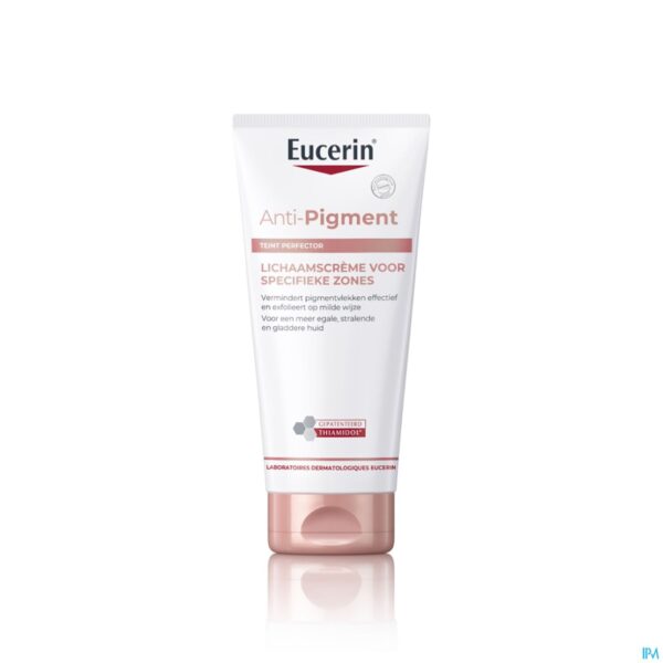 Packshot Eucerin A/pigment Lichaamscr Spec Zones 200ml Packshot Eucerin A/pigment Lichaamscr Spec Zones 200ml