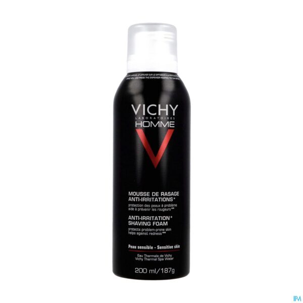 Packshot Vichy Homme Scheerschuim Anti Irrit. 200ml