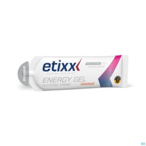 Productshot Etixx Isotonic Drink Energy Gel Orange 12x60ml