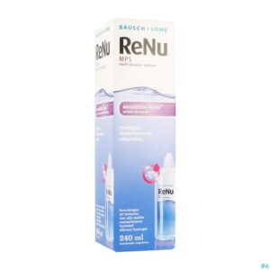 Packshot Bausch+lomb Renu Mps Multipurpose Solution 240ml
