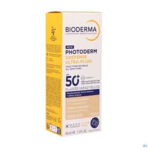 Packshot Bioderma Photoderm Xdefense Ultrafl.spf50+ 01 40ml