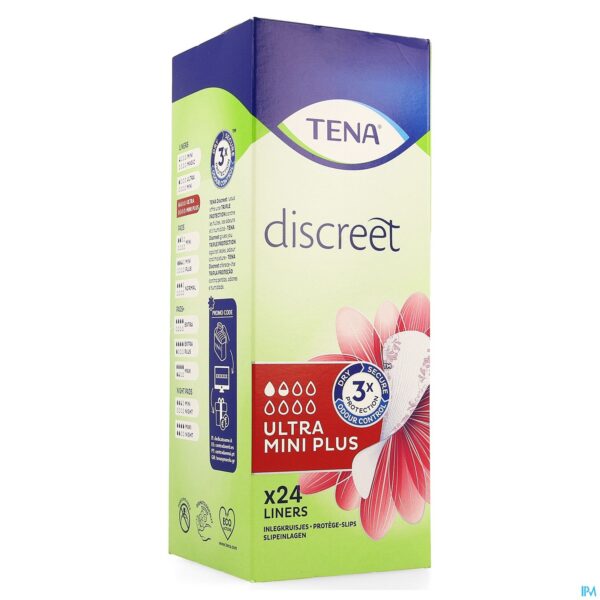 Packshot Tena Discreet Ultra Mini Plus 24