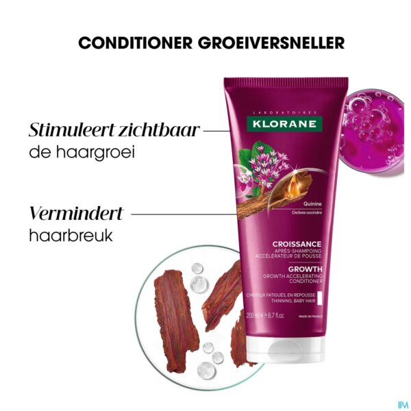 Lifestyle_image Klorane Capil. Conditioner Groei Kinine 200ml
