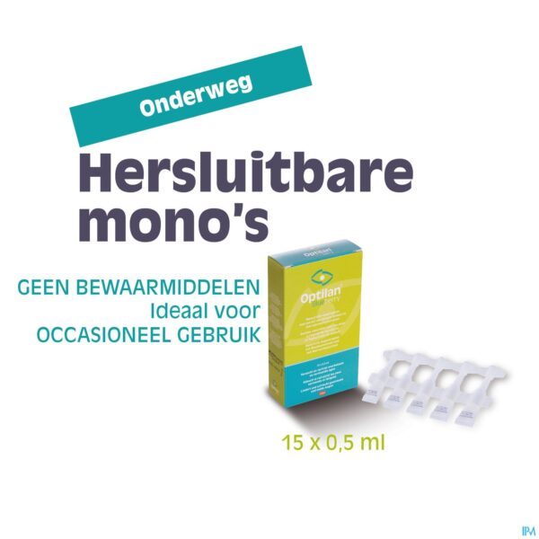 Packshot Optilan® Blueberry 0,1% 15 x 0,5 ml monodoses