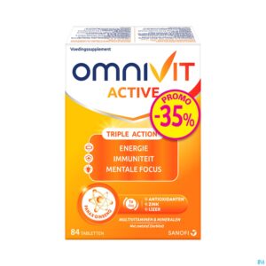 Packshot Omnivit Active 40Mg             Comp 84 Promo -35%