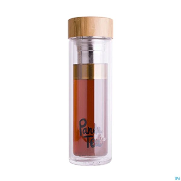 Productshot Panda Tea Infusie Glasfles 450ml