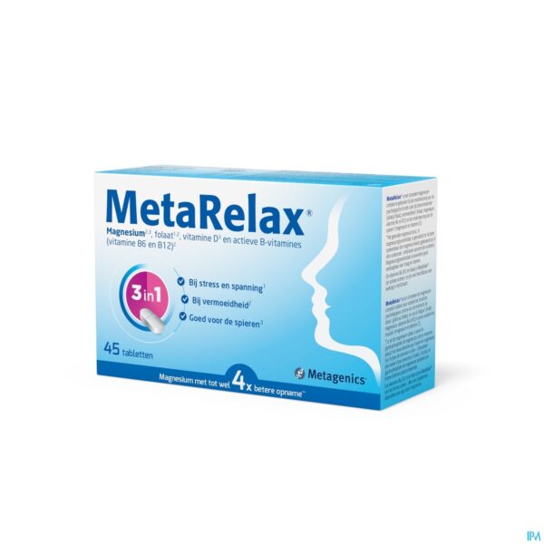 Packshot Metarelax Tabl 45 21874 Metagenics