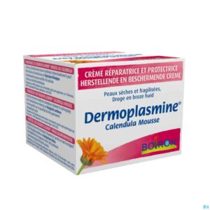 Packshot Dermoplasmine Calendula Mousse Creme Pot 20g