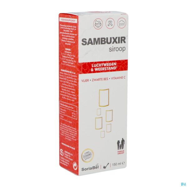 Packshot Soria Sambuxir Siroop 150ml Nf Verv.2563781 Packshot Soria Sambuxir Siroop 150ml Nf Verv.2563781