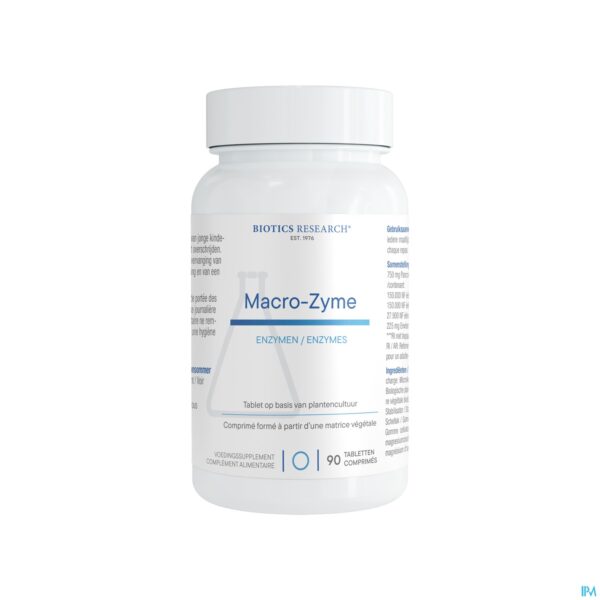 Packshot Macro Zyme Tabl 90 Packshot Macro Zyme Tabl 90