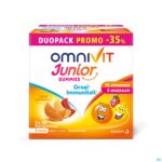 Packshot Omnivit Junior Gummies Duopack -35%