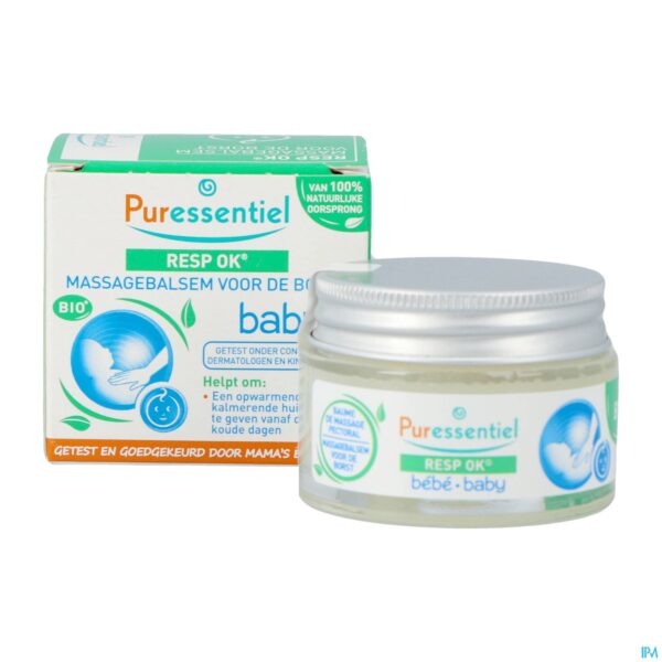 Productshot Puressentiel Ademhaling Massagebalsem Baby 30ml