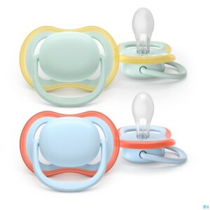 Productshot Philips Avent Fopspeen +0m Air Pistache/blauw 2