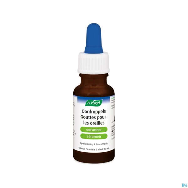 Productshot A.vogel Oorsmeer Druppels 20ml