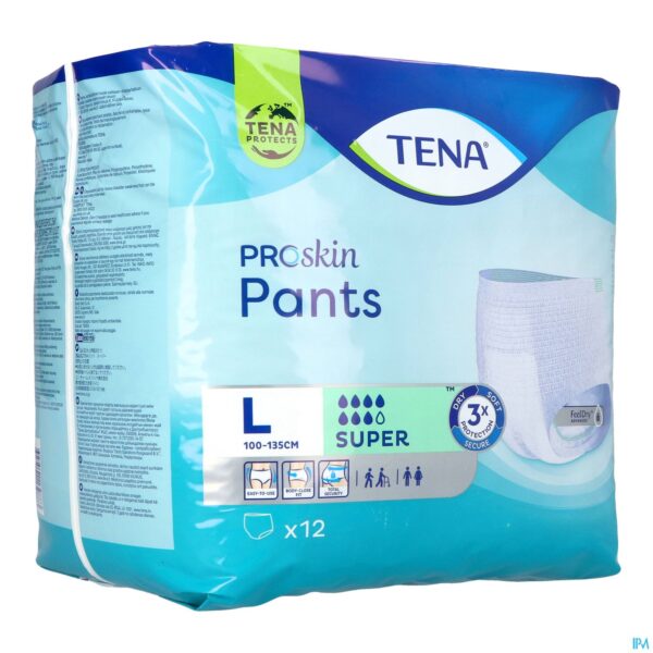 Packshot Tena Proskin Pants Super Large 12