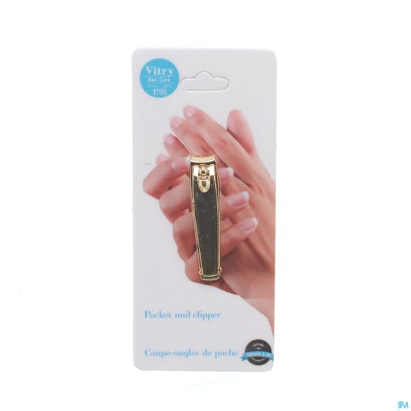 Packshot Nagelknipper Manicure Met Vijl Verguld (azie)