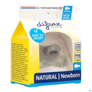 Packshot Difrax Fopspeen Natural Newborn