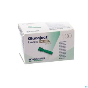 Packshot Glucoject Lancets Plus 33g 100 44121