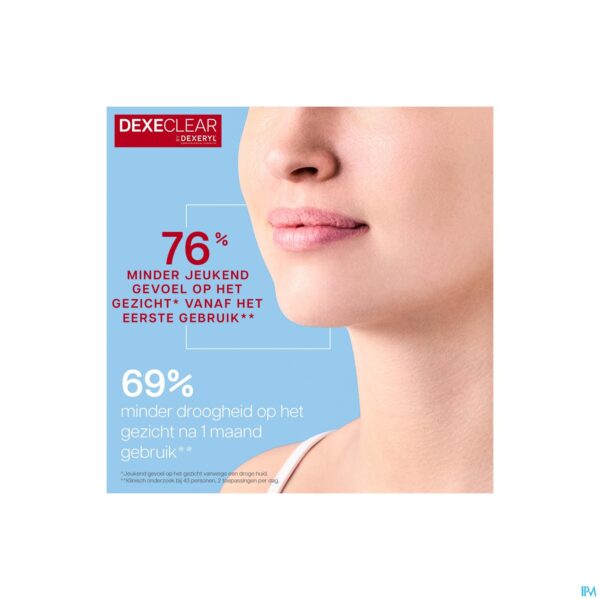 Lifestyle_image Dexeclear Verzachtende Hydra Reinigingsgel 400ml