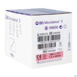 Packshot Bd Microlance 3 Hypod.naald 18g 1 1/2"40mm Iv. 100