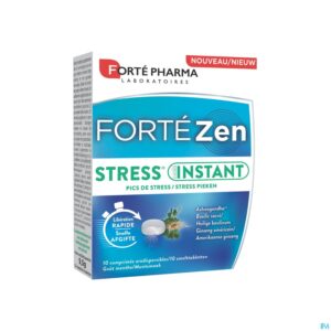 Packshot Forte Zen Stress Instant Tabl 10