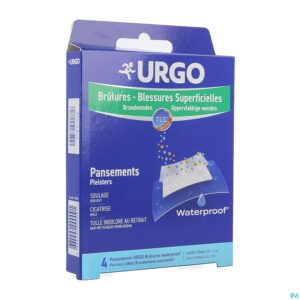Packshot Urgo Brandwonden Oppervlakkig Wtp Wondpl. 10x7cm 4