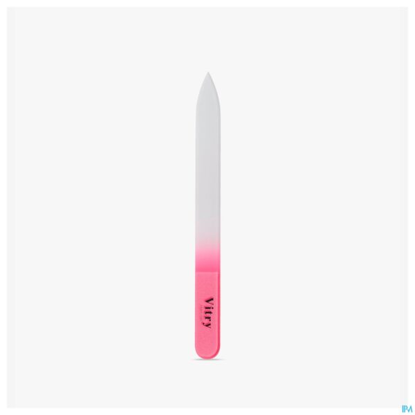 Lifestyle_image Vitry Glasvijl Heft In Fluo Roos