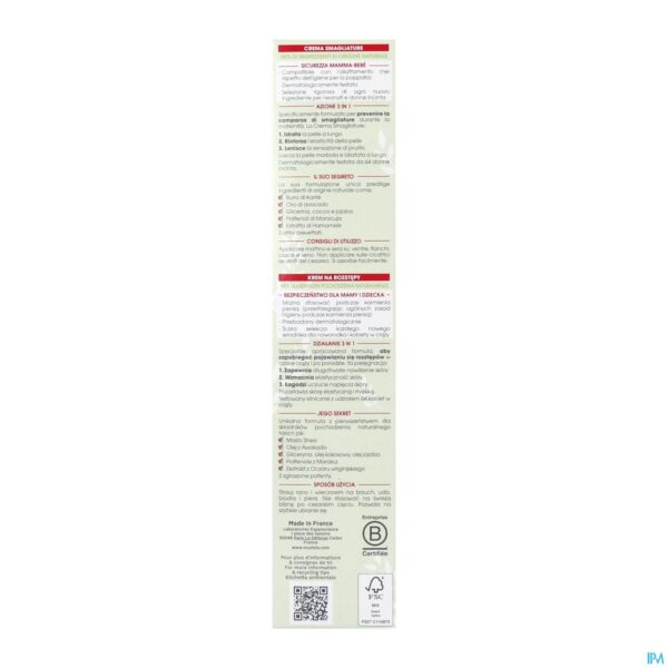 Packshot Mustela Mat A/striemen Creme Parfum 150ml