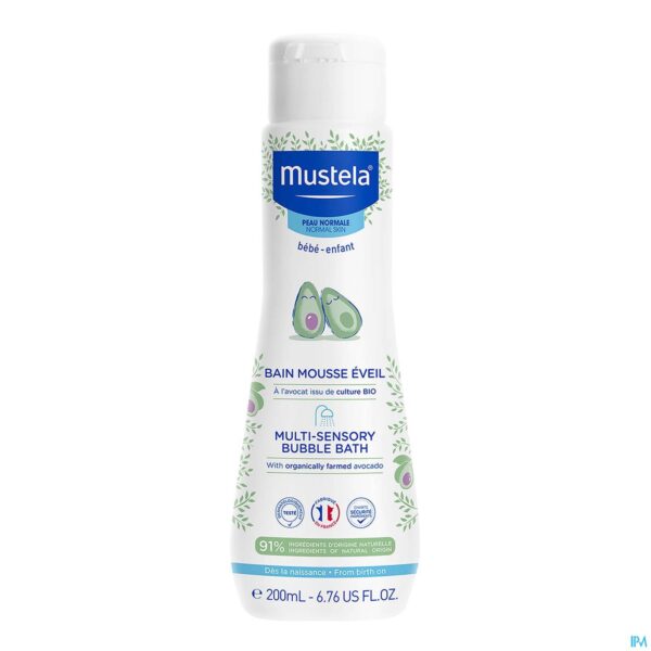 Packshot Mustela Pn Tonisch Badschuim 200ml Packshot Mustela Pn Tonisch Badschuim 200ml