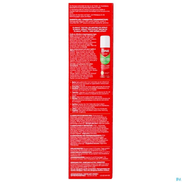 Packshot Elimax A/luizen Kit 2 Prod.