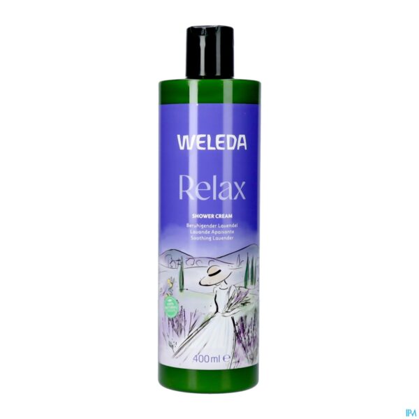Packshot Weleda Relax Douchecreme Lavendel Fl 400ml Packshot Weleda Relax Douchecreme Lavendel Fl 400ml