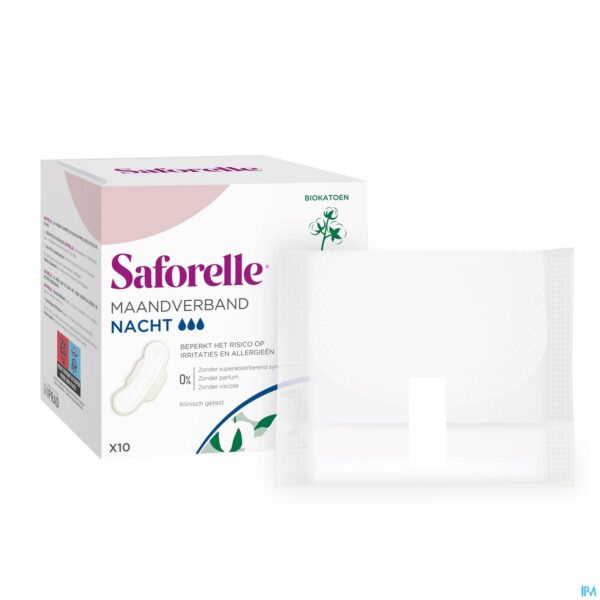 Productshot Saforelle Maandverbanden Nacht 10