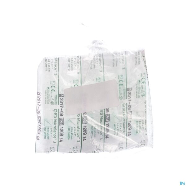 Packshot Bd Microlance 3 Nld 21g 1 Rb 0,8x25mm Groen 10